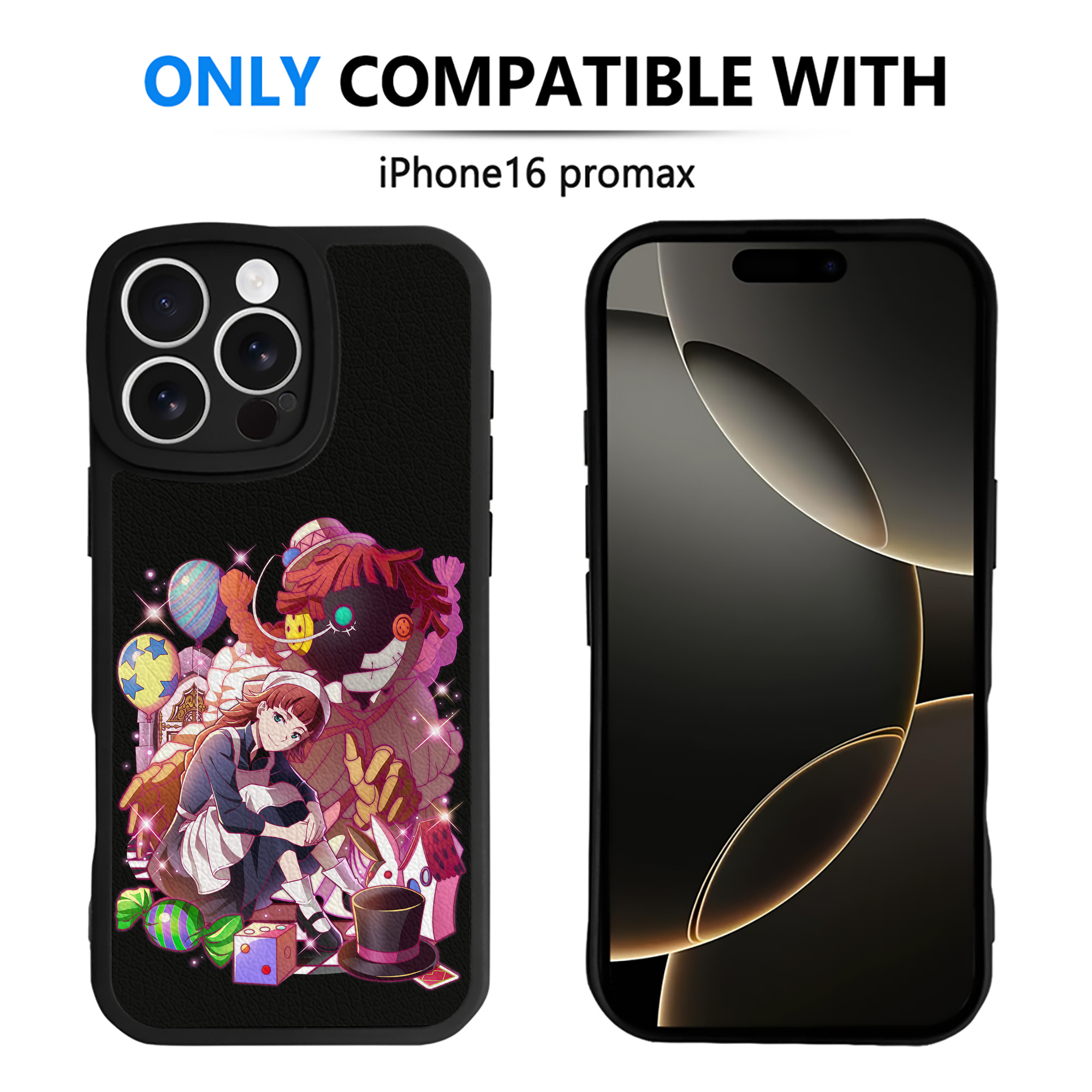 （画像用） 文豪ストレイドッグス Bungo Stray Dogs 【iPhone 16シリーズ対応】シリコンスマホケース（レザー調） 材質：シリコン